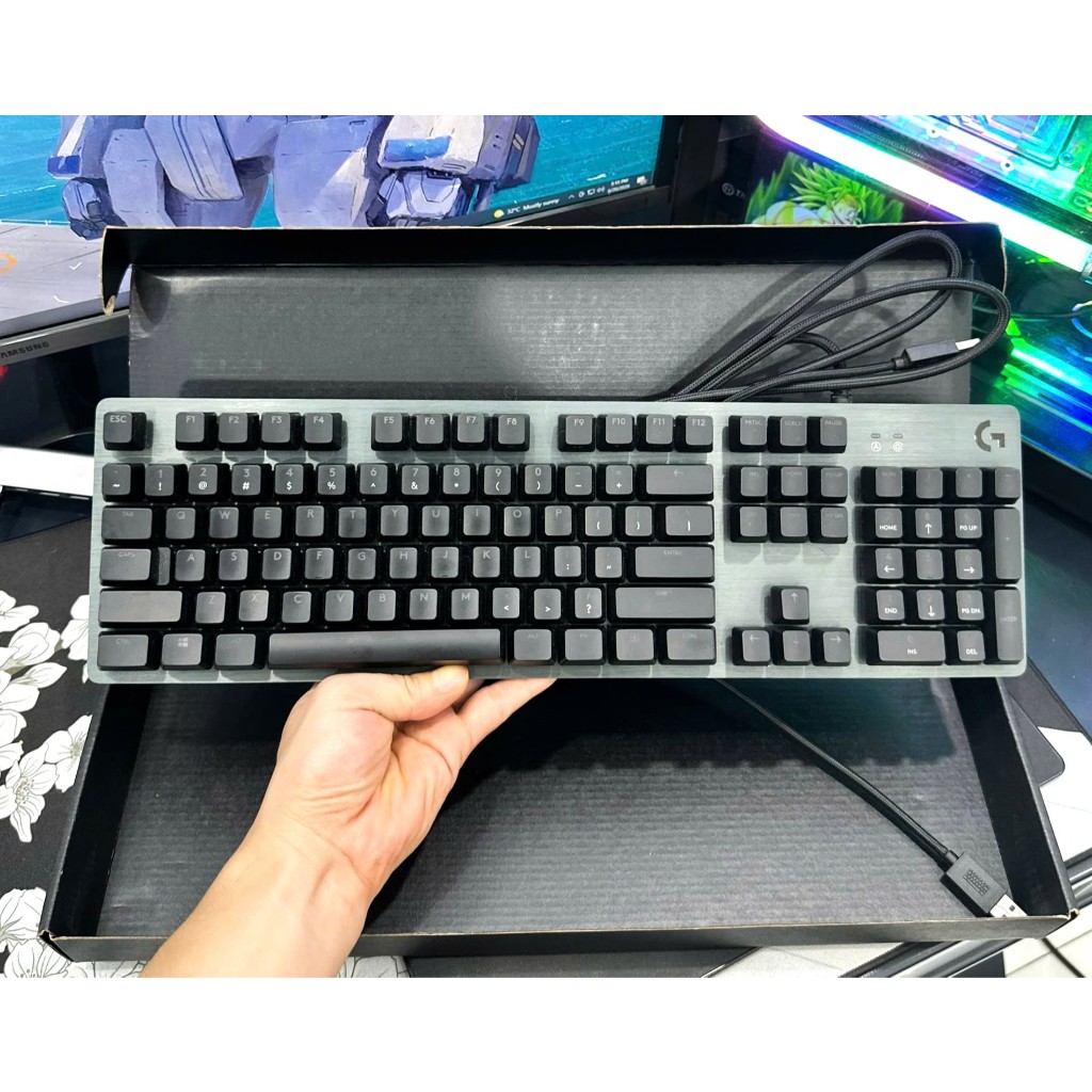 Bàn phím cơ Logitech G512 Carbon RGB (Logitech GX Blue) , hàng cũ giá tốt