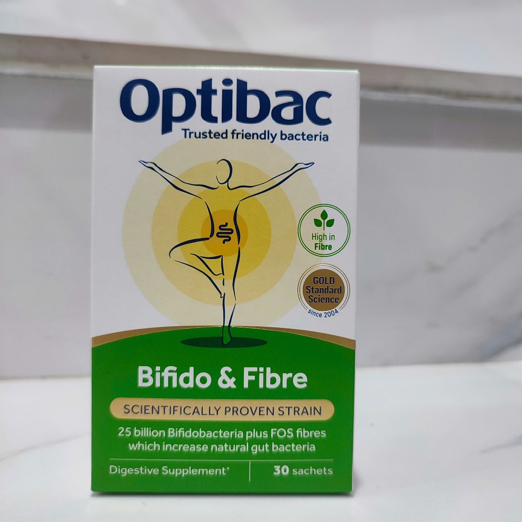 Men vi sinh Optibac Bifido & Fibre 30 gói/hộp