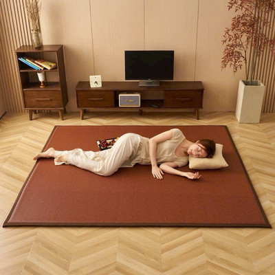 Nệm Chiếu Mây Điều Hòa dạng thảm xuất Nhật, chống trượt, êm mềm, mát mẻ, gọn nhẹ kích thước 1m2,1m6,1m8,2m bodecor