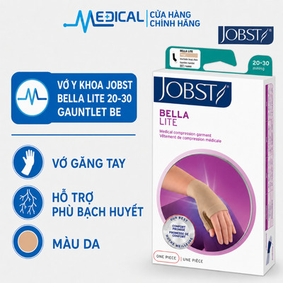 Vớ găng tay hỗ trợ phù bạch huyết JOBST Bella Lite chuẩn áp lực 20-30mmHg - MEDICAL