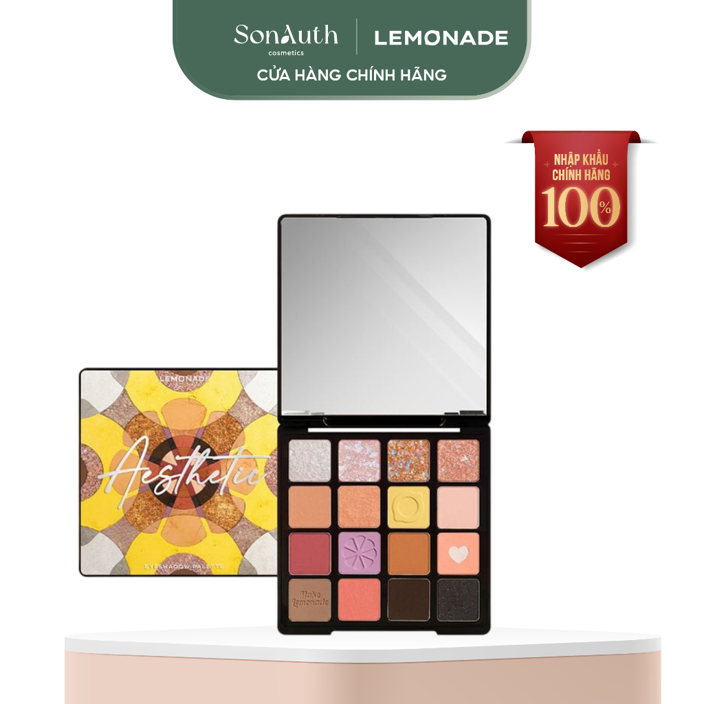 Bảng phấn mắt Lemonade Aesthetic Eyeshadow Ver 2