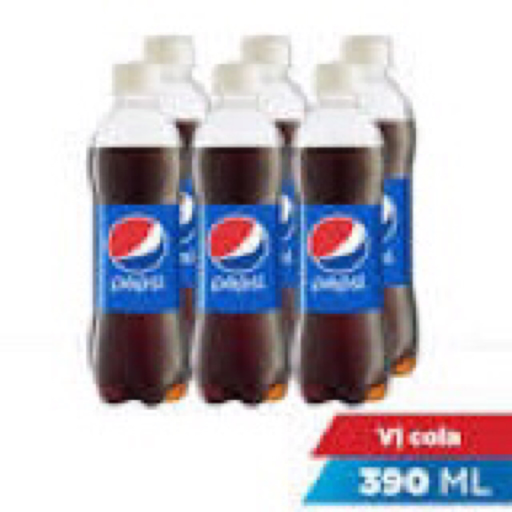 Lốc 6 chai pepsi 390ml