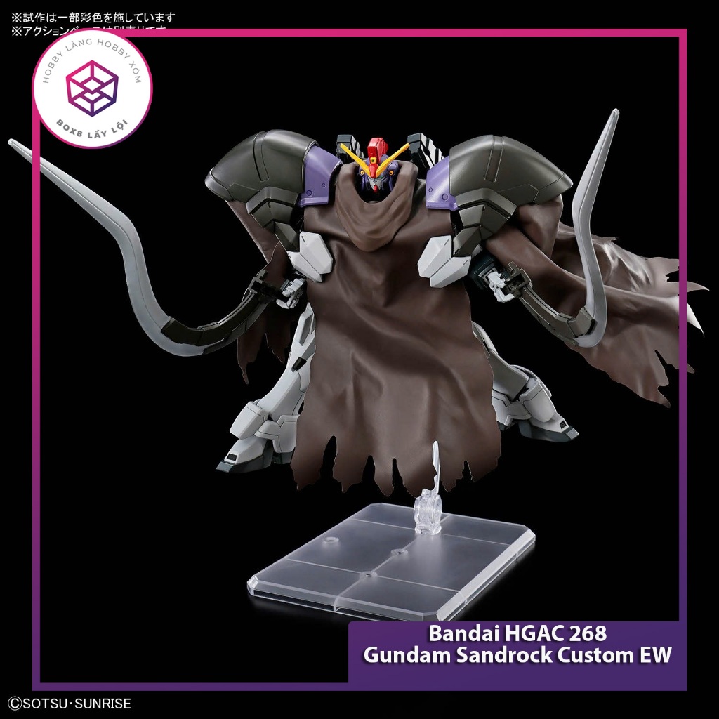 Mô hình Gundam Bandai HGAC 268 Gundam Sandrock Custom EW [GDB] [BHG]