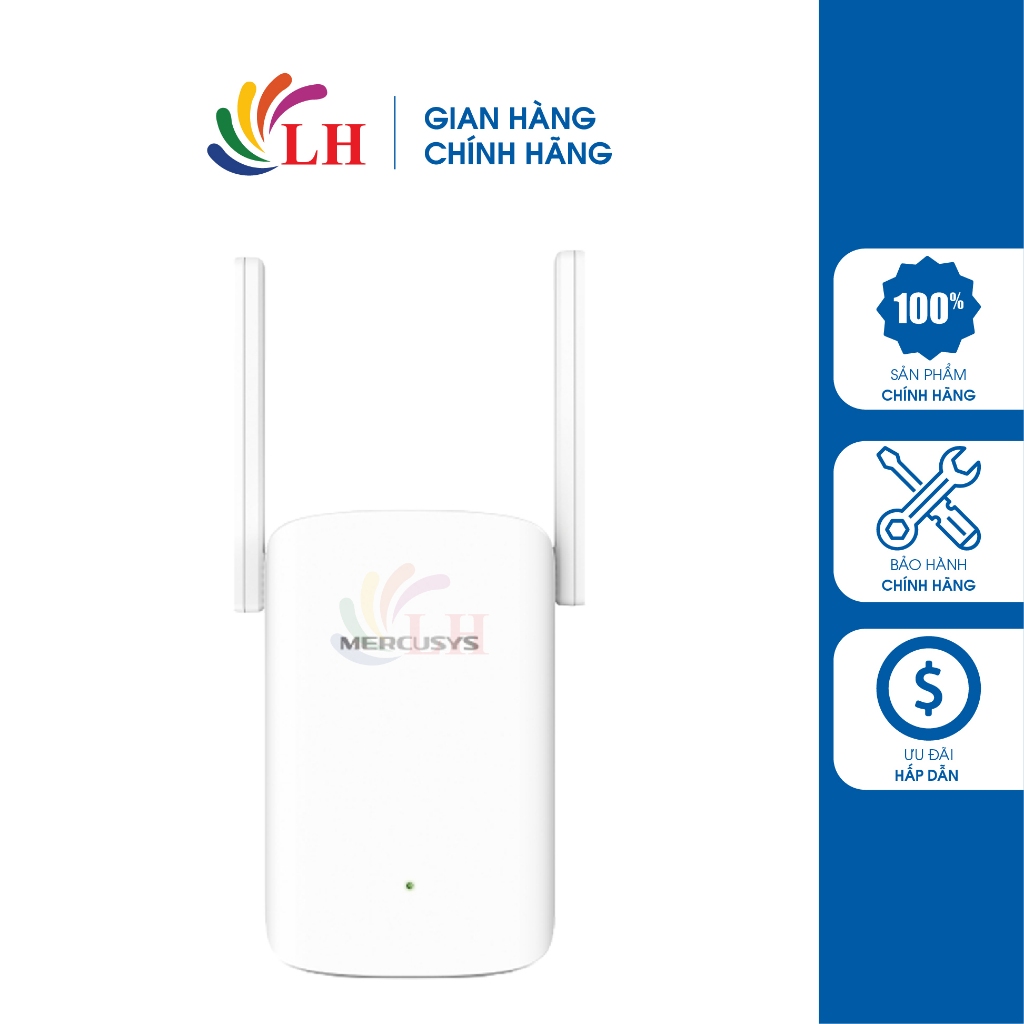 Bộ mở rộng sóng Wifi 6 Mercusys AX1500 Range Extender ME60X - Hàng chính hãng