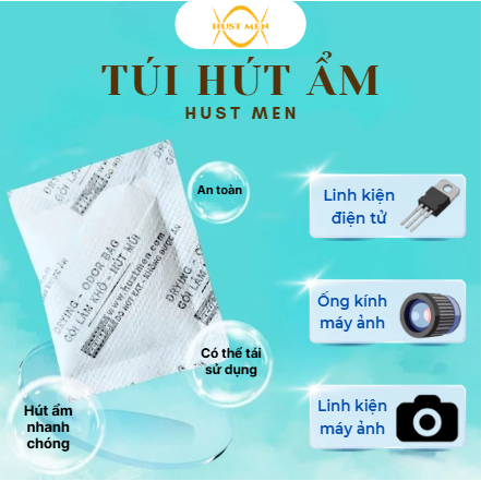 Túi hút ẩm, chống mốc bảo quản máy ảnh HUSTMEN