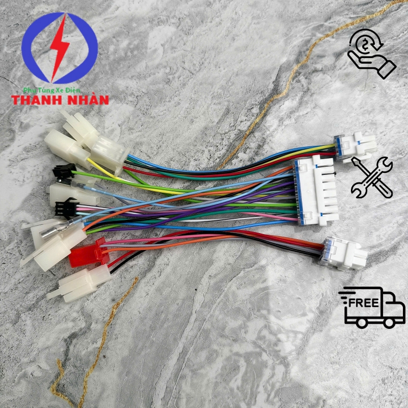 Dây Giắc Cắm Cho Ic Đúc 350W 800W 1200W 1500W (Có Kèm Theo Sơ Đồ)