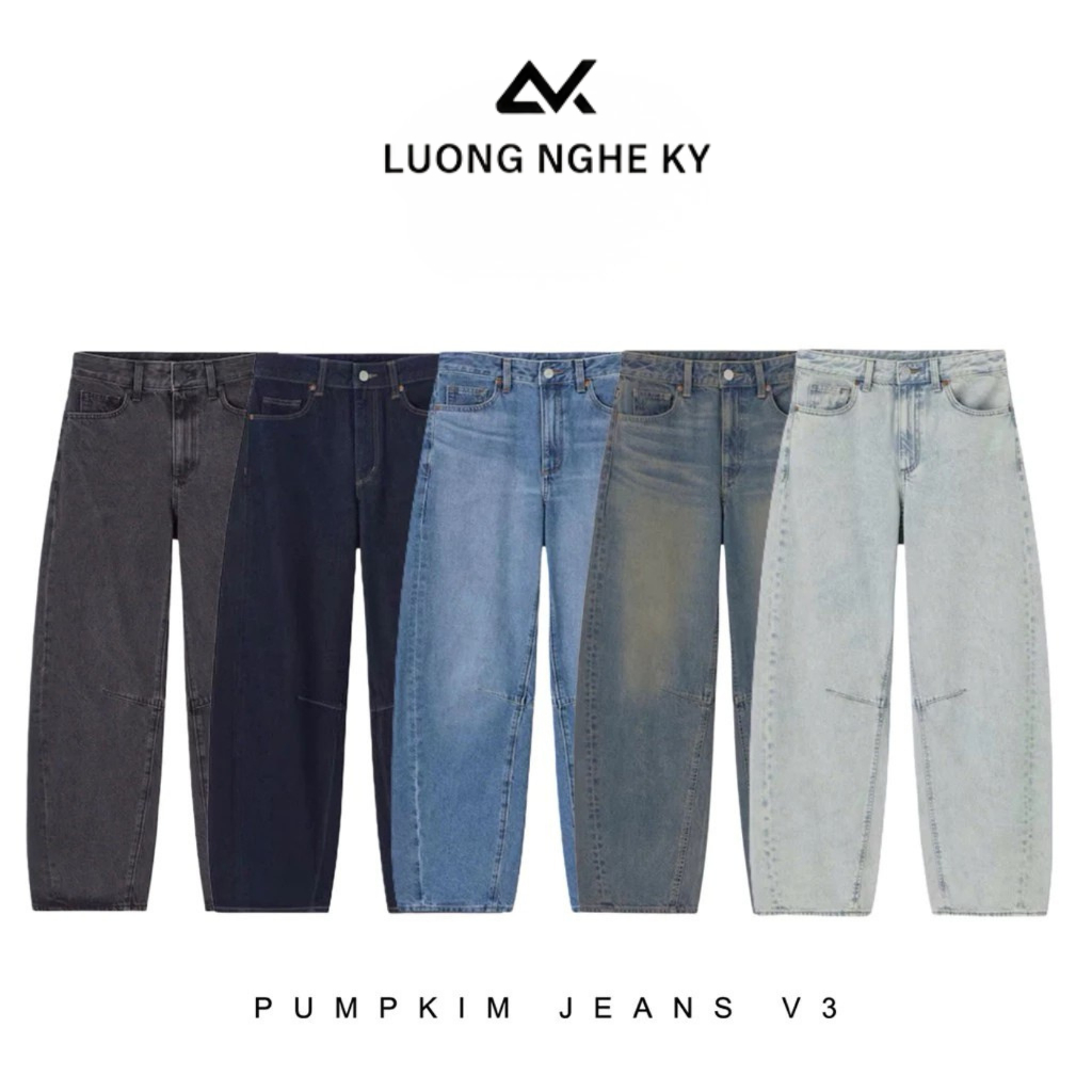 [ DEAL MỞ BÁN - PREMIUM ] QUẦN JEAN PUMPKIN V3 ỐNG BÍ DL 14 OZ LNKWEAR