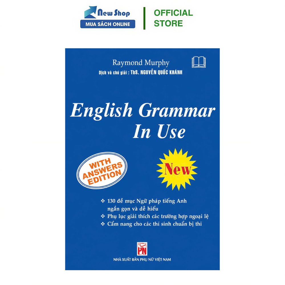 Sách - English Grammar In Use - Bìa Xanh Dương - HA