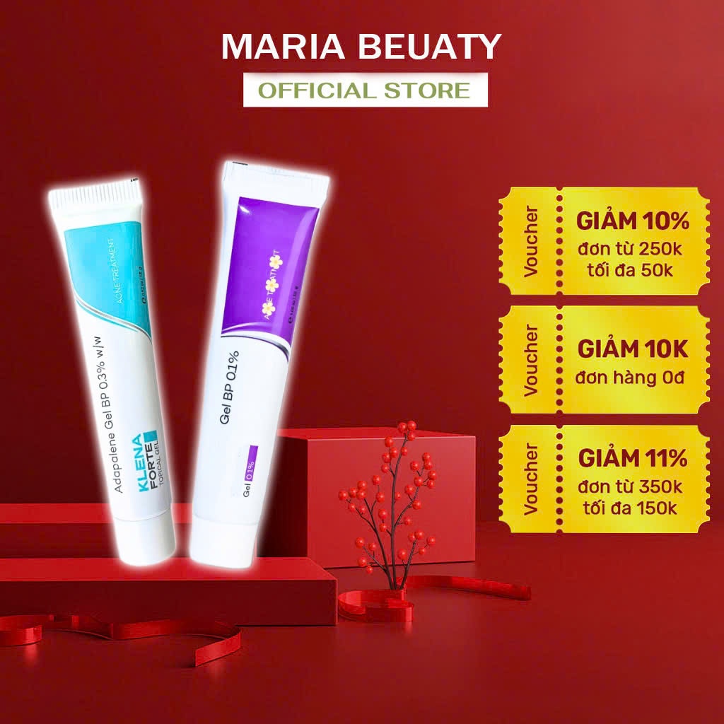 Klena Forte 0.1% 0.3% Giảm Mụn Ẩn, Mụn Viêm Nhẹ – Mờ Thâm Chính Hãng 15g - 30g