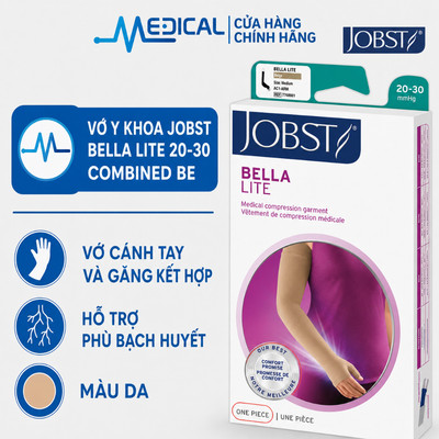 Vớ cánh - bàn tay hỗ trợ phù bạch huyết JOBST Bella Lite chuẩn áp lực 20-30mmHg màu da - MEDICAL