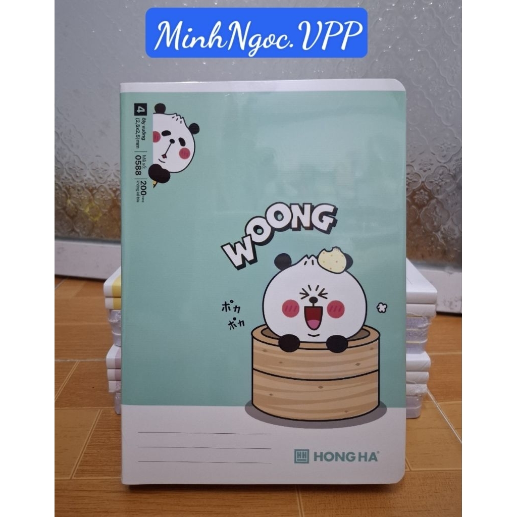 2/1 QUYỂN vở 200 trang 4 ôly Hồng Hà(MS0588)