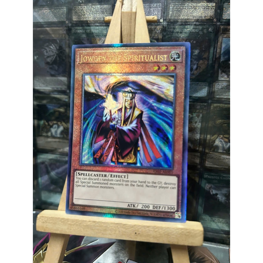 [ Đỗ Lạc 2 Yugioh ] Thẻ Bài Yugioh ES02-AE001 Jowgen the Spiritualist (UL)