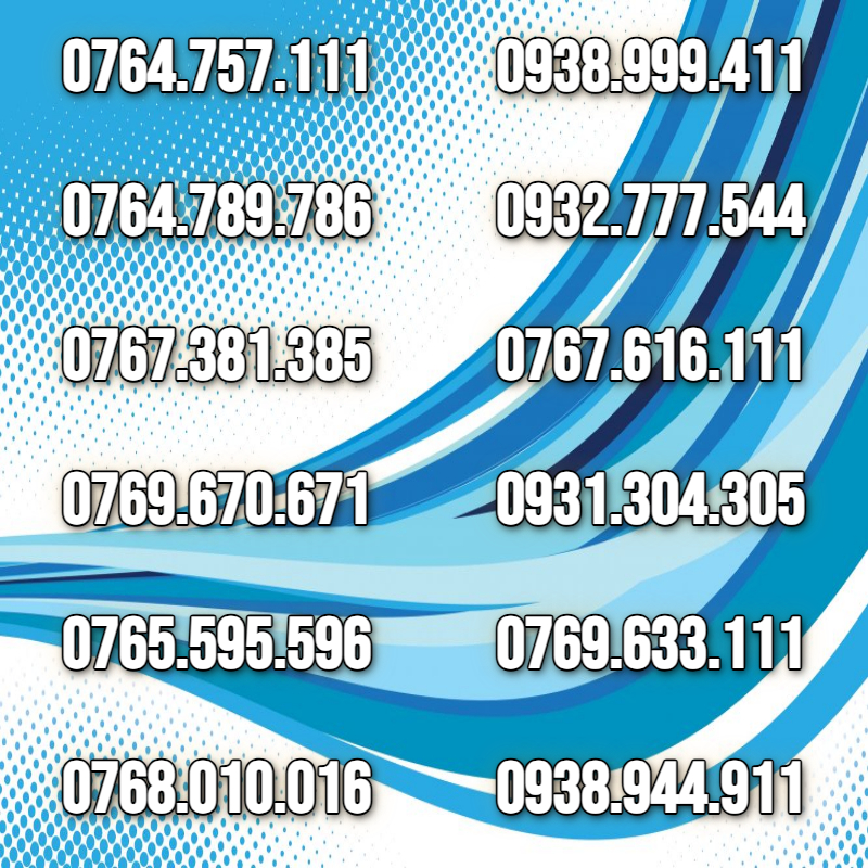 (Sim Mới Số Đẹp + Esim) Sim Mobifone đầu 09 VIP số dễ nhớ trọn gói data 180GB/tháng (ĐK Chính Chủ)