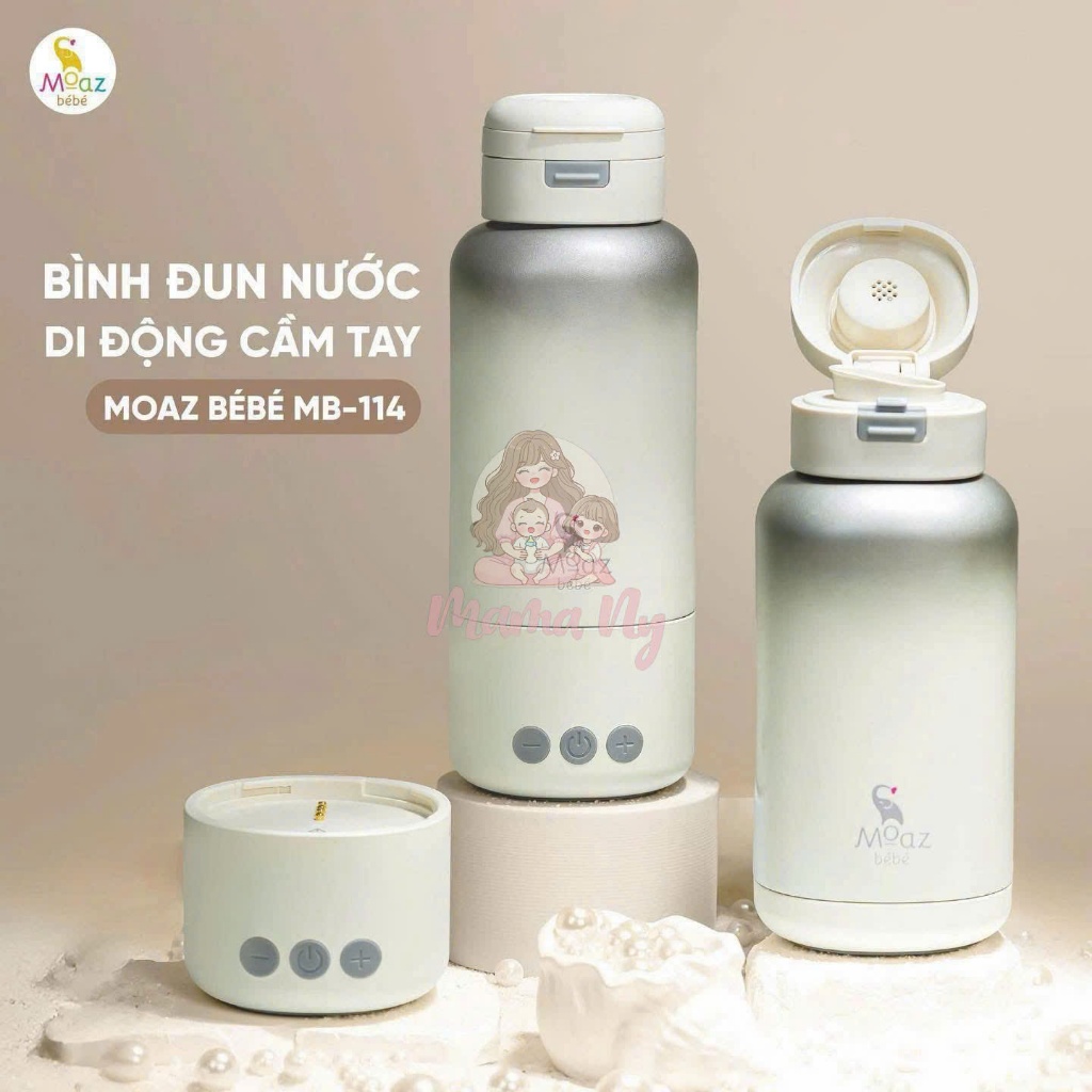 Bình Đun Nước Di Động Cầm Tay Moaz BéBé MB114