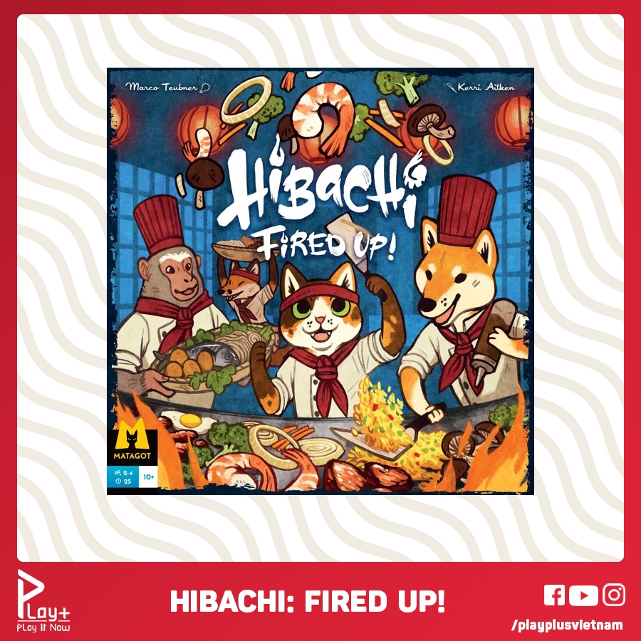 [Chính hãng] Board Game Hibachi: Fired Up