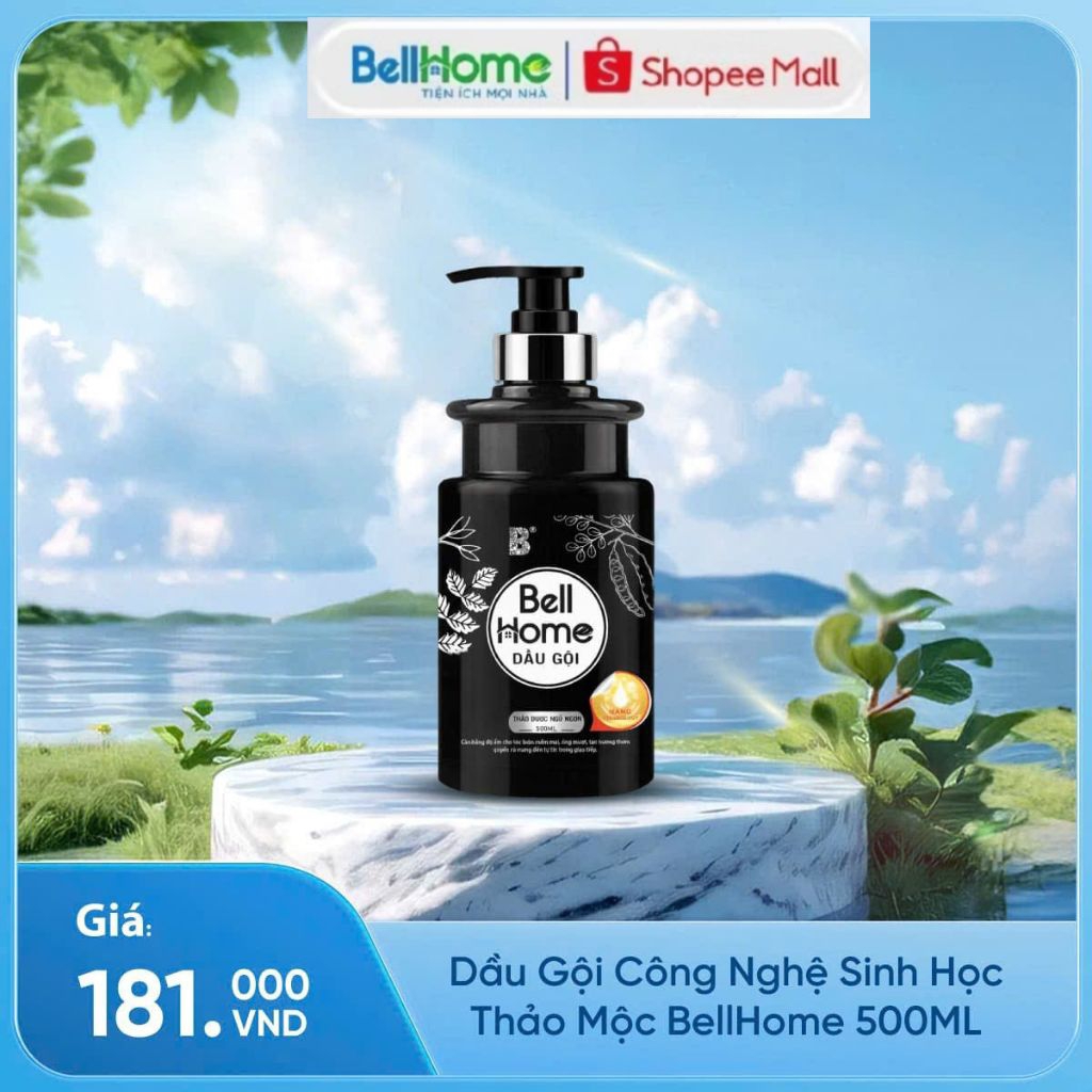 Dầu Gội Thảo Mộc Bell Home 500ML