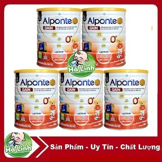 Combo 2/3/4/5 Lon Sữa Alponte Gain 0+/1+ 800g [HSD 2028]