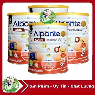 Combo 2/3/4/5 Lon Sữa Alponte Gain 0+/1+ 800g [HSD 2028]