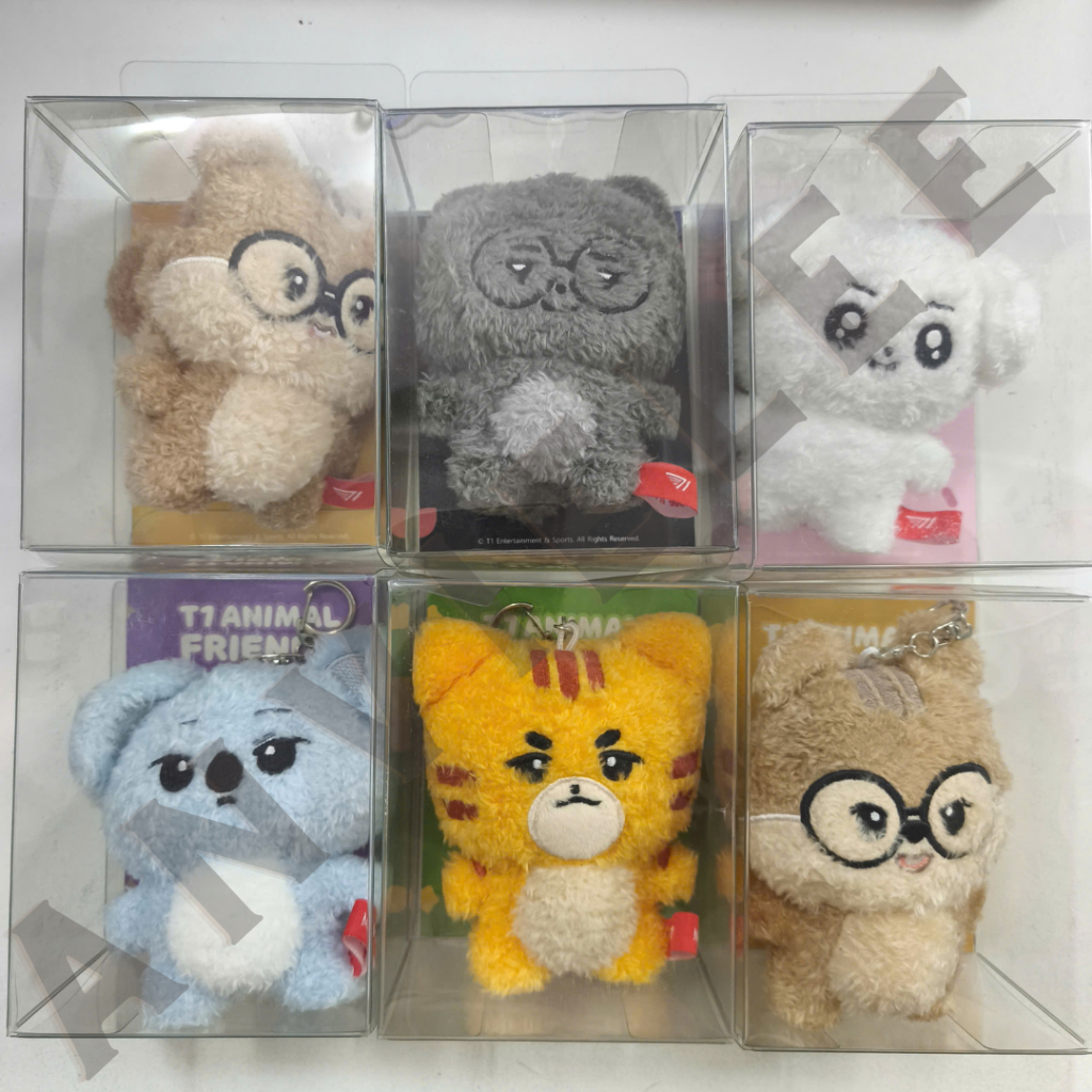 Sưu tập plushie T1 Animal tổng hợp doll Faker Oner Gumayusi Keria Doran Peyz merch liên minh