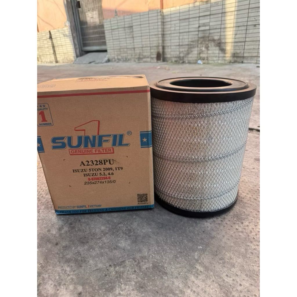 Lọc gió động cơ xe ISUZU 3T5 5T NMR310 NPR400 NQR550