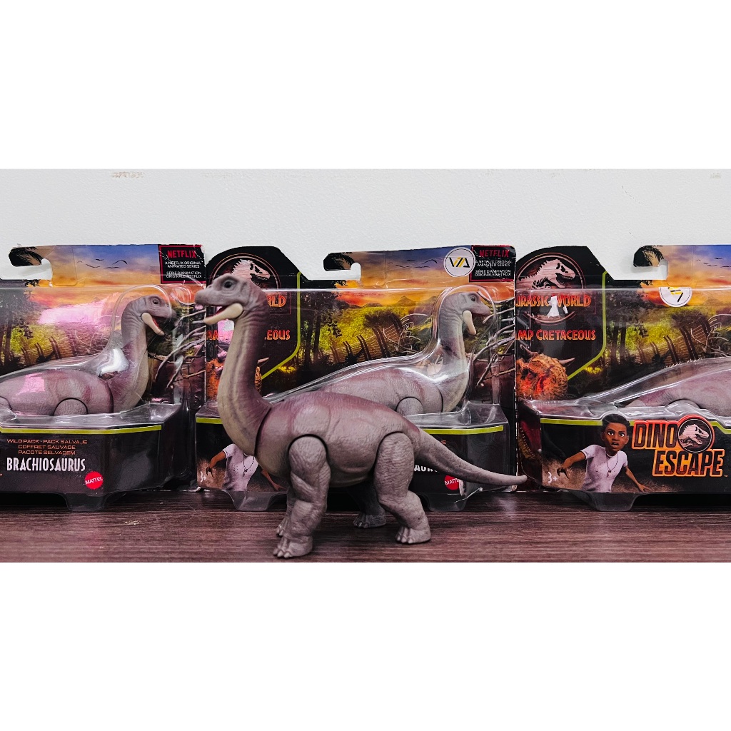 Khủng Long Jurassic World Brachiosaurus chính hãng Mattel Fullbox Newseal