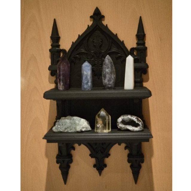 Kệ Treo Tường Lâu Đài Gothic - Phụ Kiện Decor Trưng Bày Cực Slay