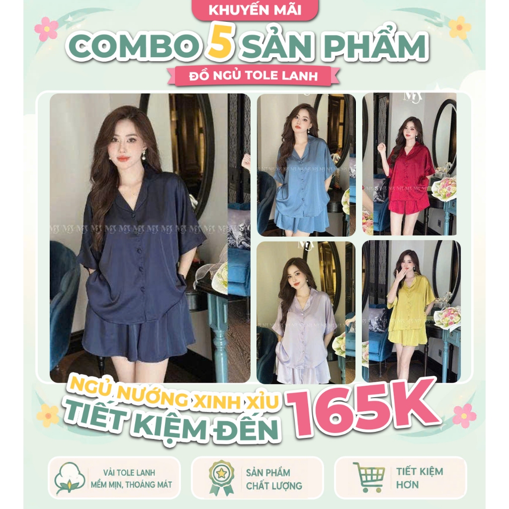 Đồ Ngủ Nữ Tay Cánh Dơi,MIKY, Đồ Ngủ Bigsize lụa Latin cao cấp mềm mại xinh xắn  canh doi dui 1 < 80KG M07
