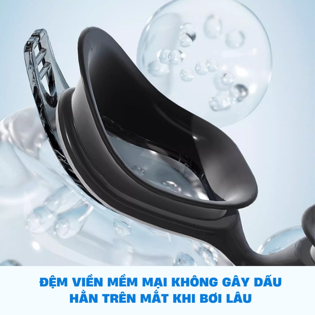 Set Kính bơi cùng nón mũ bơi nam nữ người lớn chính hãng YOUYOU cản tia UV chống mờ sương Yuripromax | BigBuy360 - bigbuy360.vn