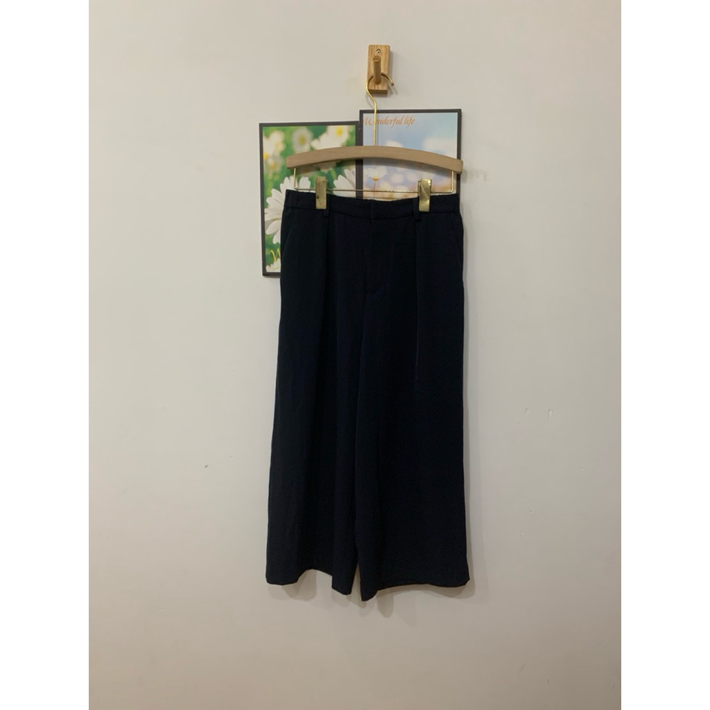 Quần suông ống rộng lativ Nhật size M eo 70-73 dài 78 cm