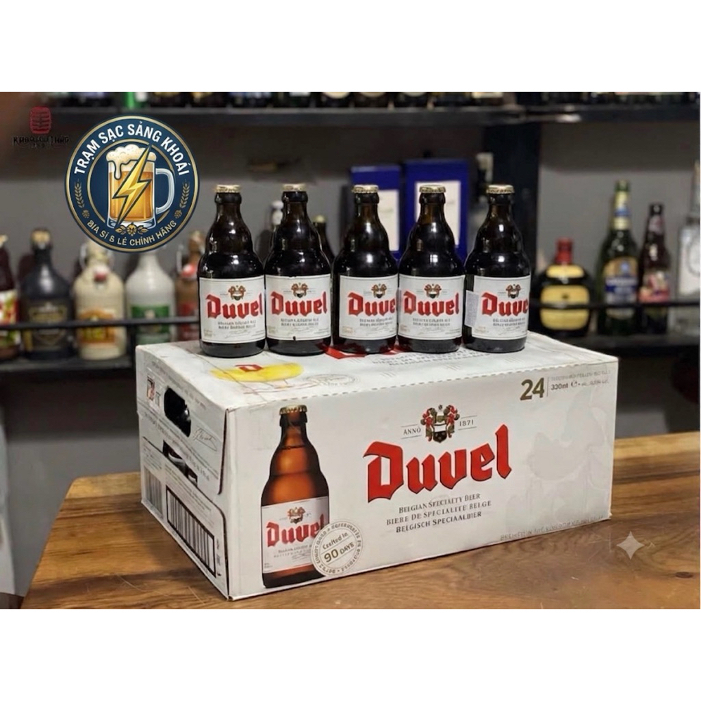 [NHẬP KHẨU BỈ] Bia Duvel Strong Blond & 666 - Thùng 24 chai