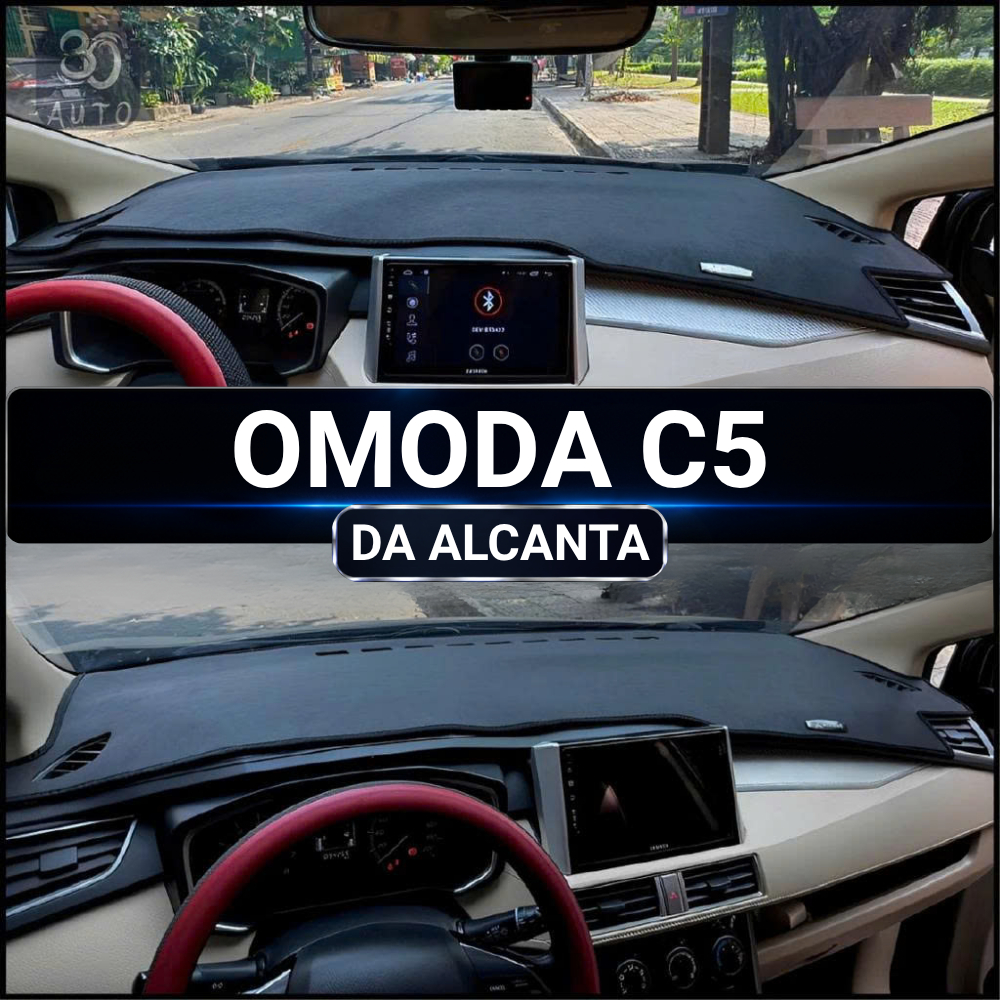 Thảm taplo da ALCANTA OMODA C5 chuẩn form, không mùi, bảo hành 2 năm, 30 Auto