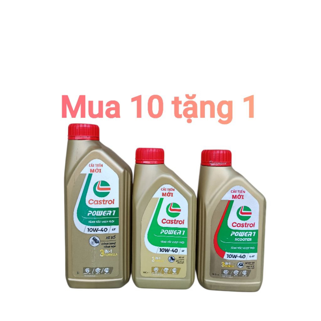 Dầu nhớt Castrol power 1 số và ga.......