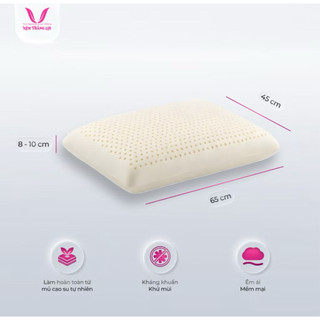 🦋Gối cao su non cao cấp THẮNG LỢI " cứng " ,( nằm 40 x 60, 50 x 70 ; ôm 35 x 100 )