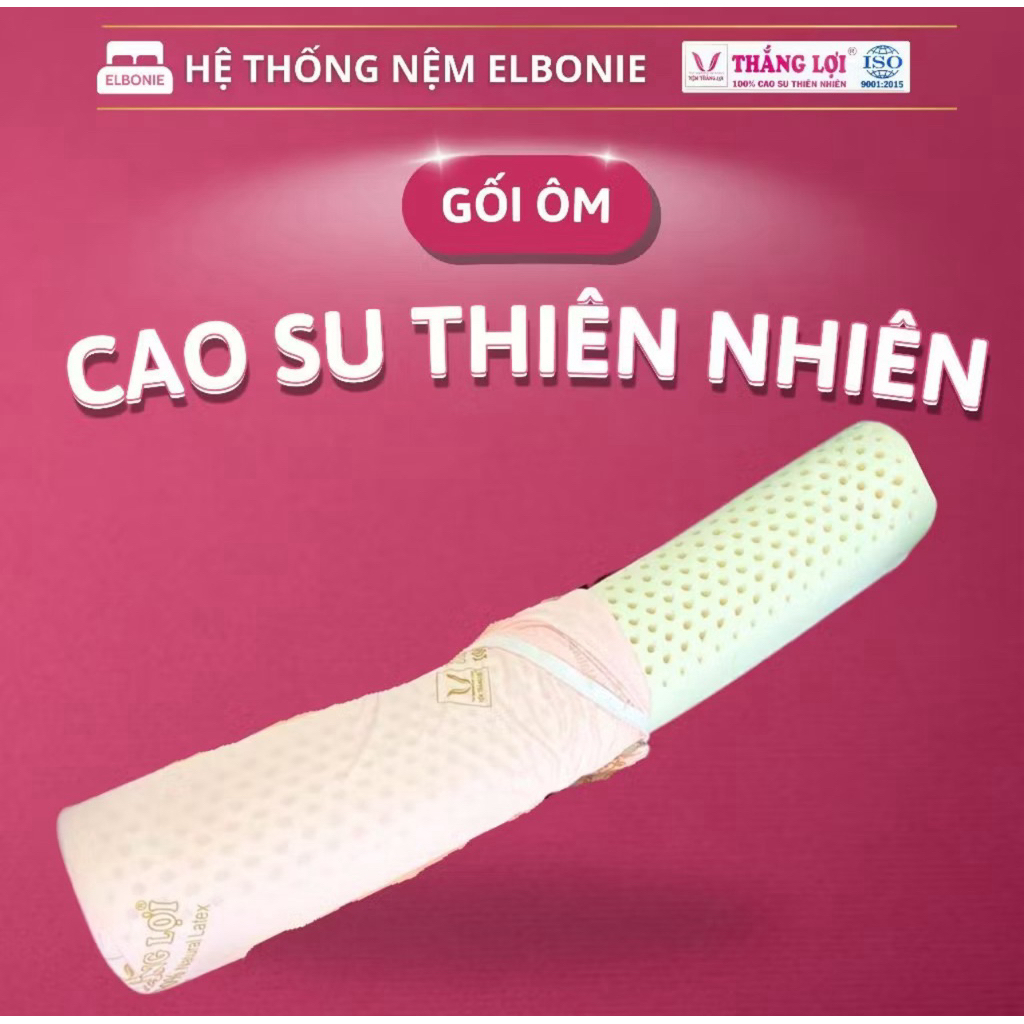 🦋Gối cao su non cao cấp THẮNG LỢI " cứng " ,( nằm 40 x 60, 50 x 70 ; ôm 35 x 100 )