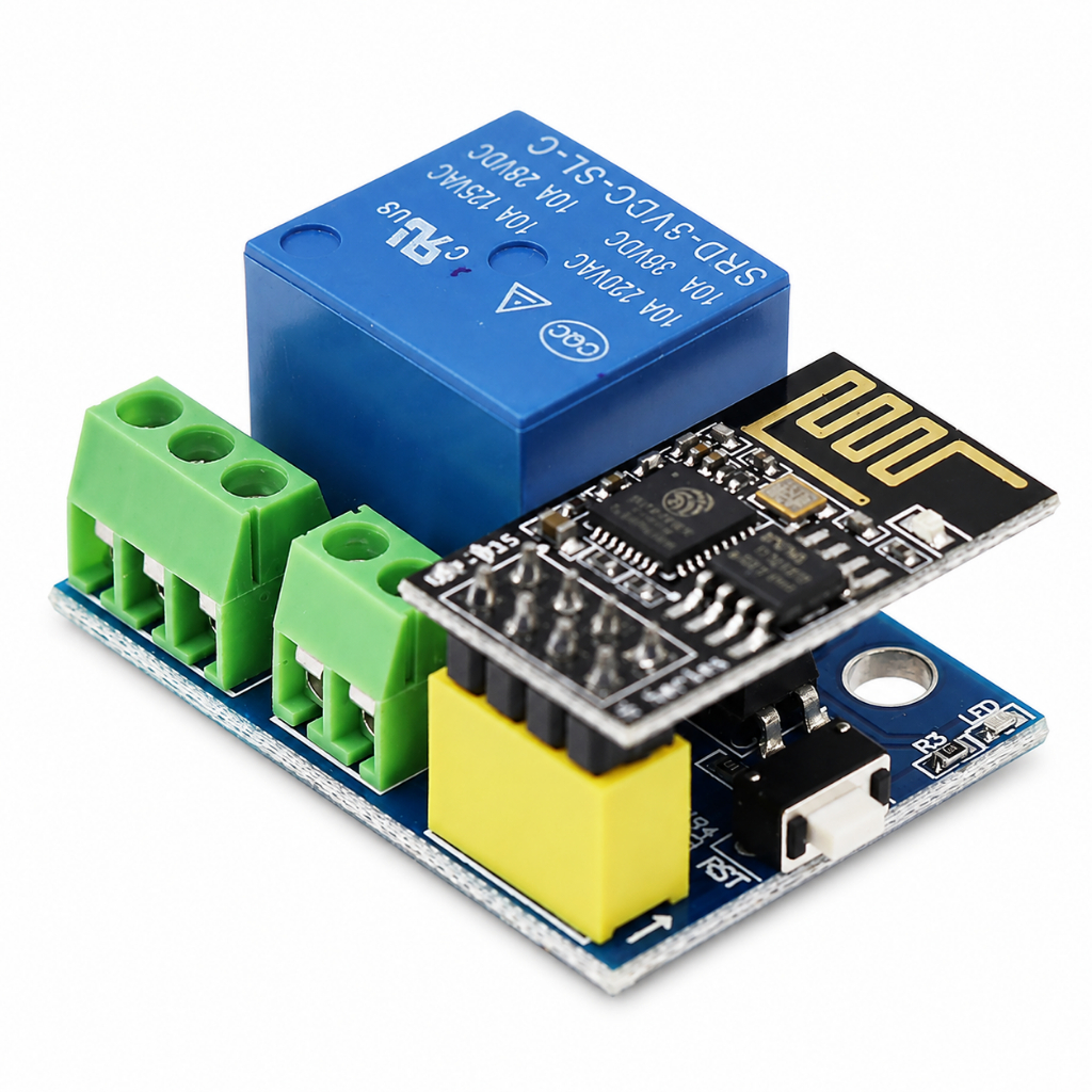 Module Relay WiFi ESP8266 ESP-01 - Công Tắc Điều Khiển Từ Xa Qua WiFi Cho Smart Home Arduino