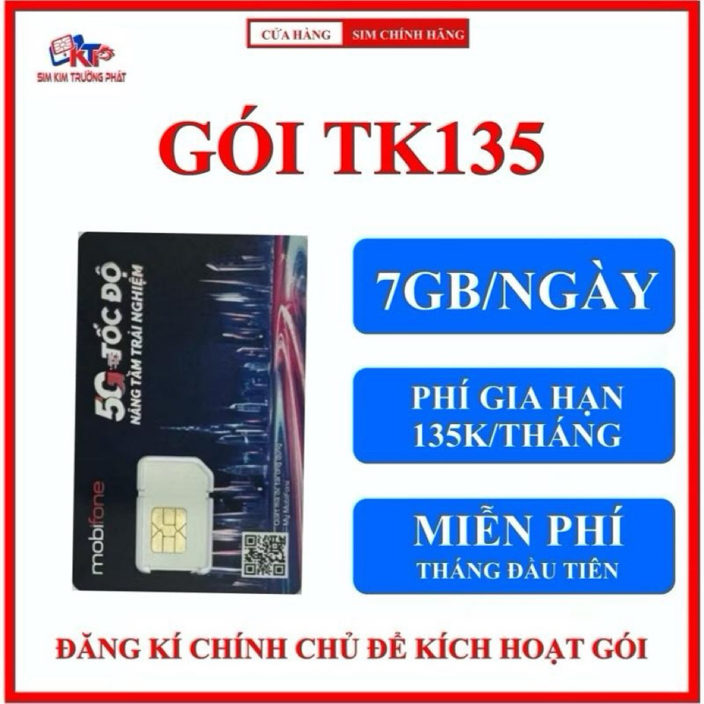 Sim Mobifone 09 Miễn Phí gói Tk135:7GB/ngày miễn phí 1 tháng{Cần Đk chính chủ}