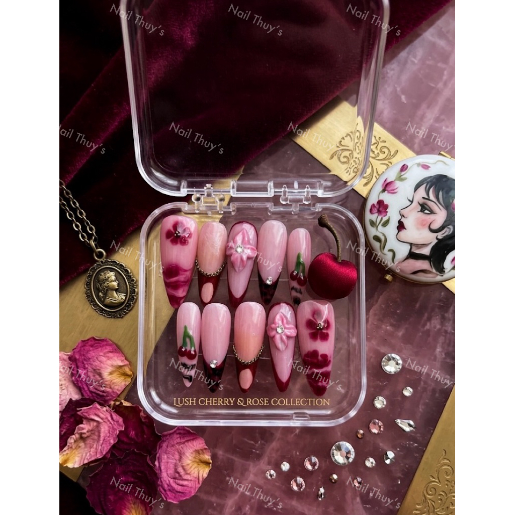 🍒Crimson Cherry Velvet (Nhung Đỏ Cherry)🍒