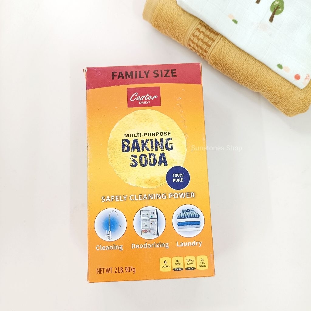 [Hộp Lớn 907g] Bột Baking Soda Hiệu Caster Daily (Đức) - Bột Baking Soda Đa Dụng Làm Bánh, Vệ Sinh V