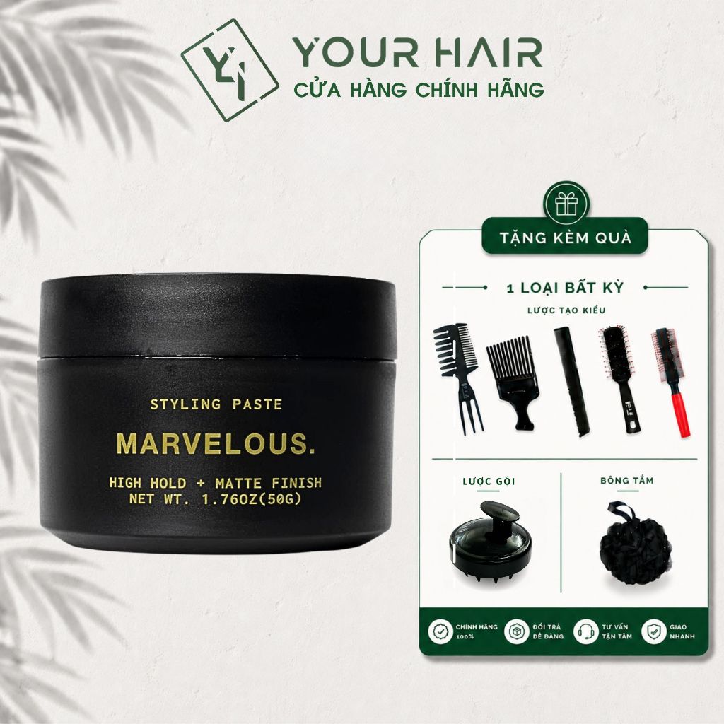 Sáp tạo kiểu Marvelous 50g - Chính hãng Rusty Lab