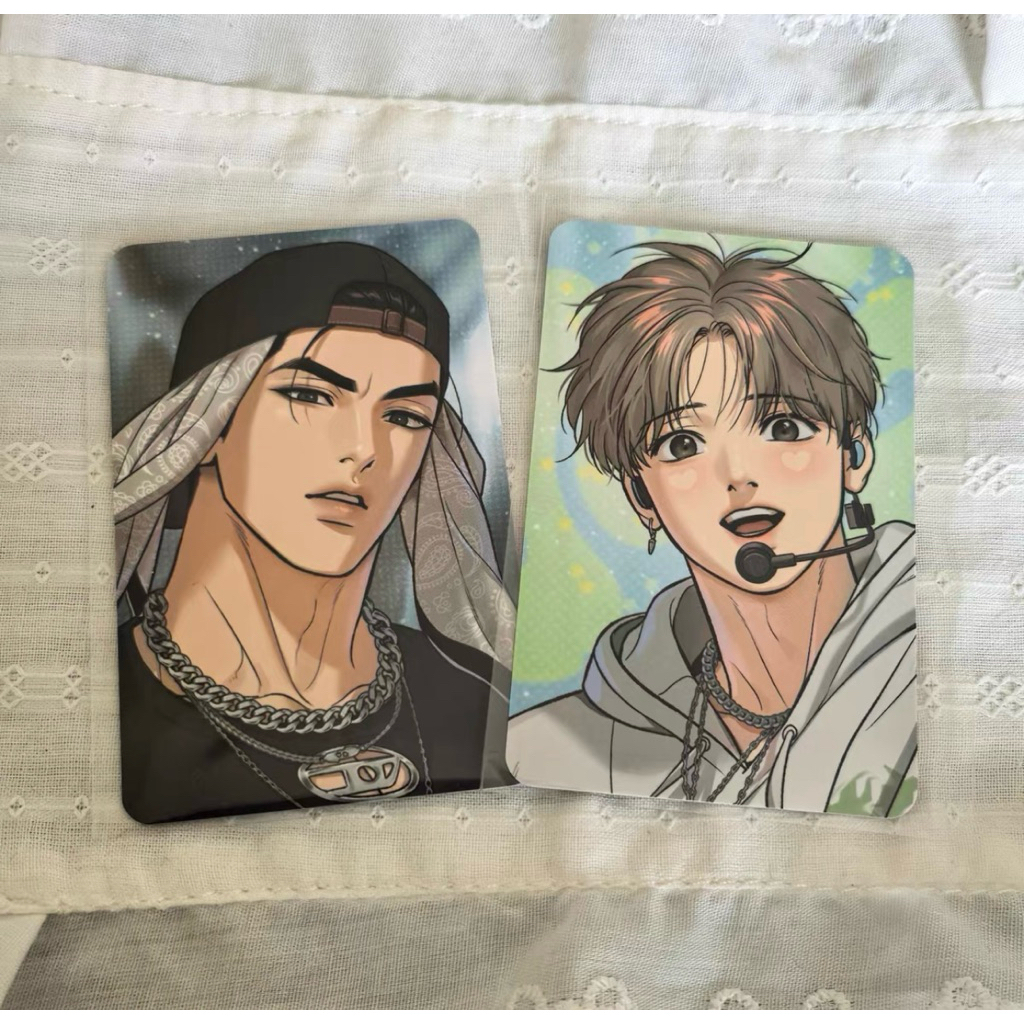 (sẵn) Cặp Card Jinx (5) - Lezhin - Manhwa BL (Joo Jae Gyeong - Kim Dan)