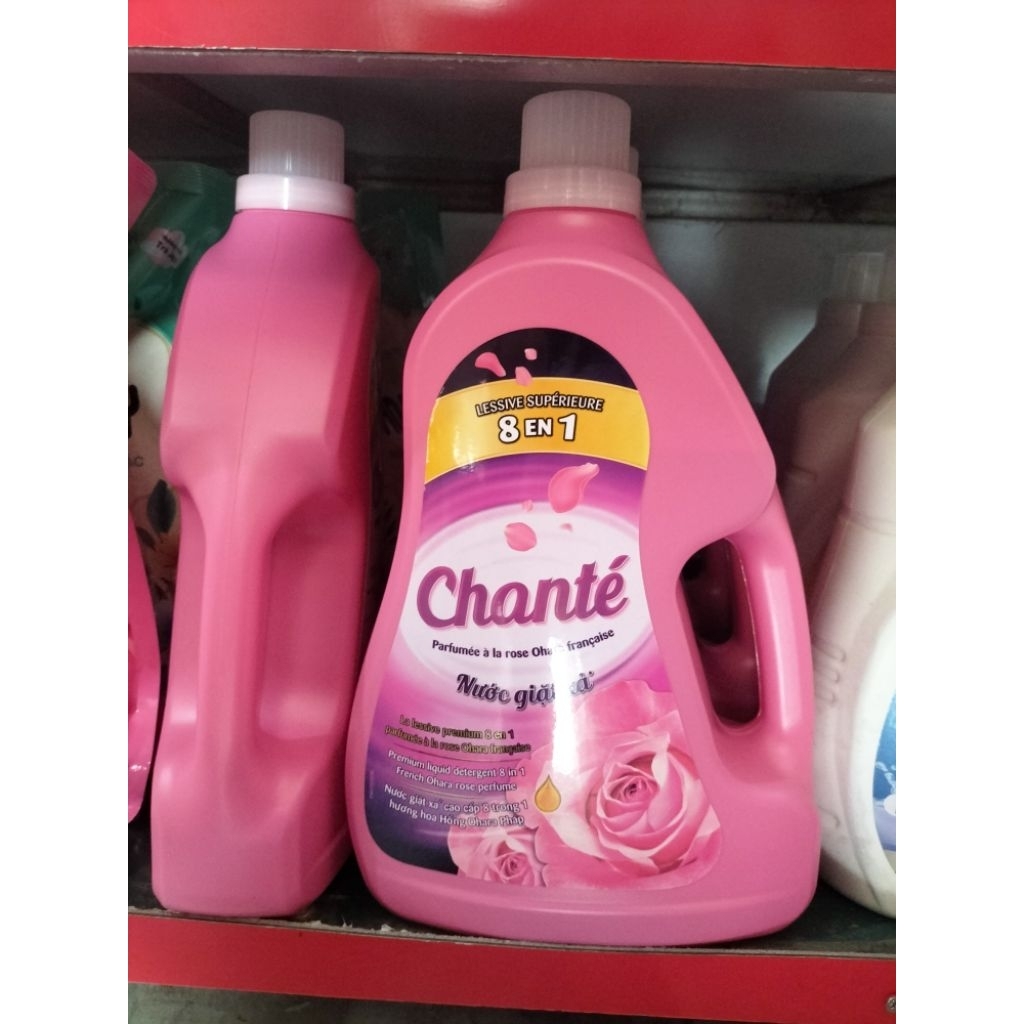 can nước giặt chante 3kg