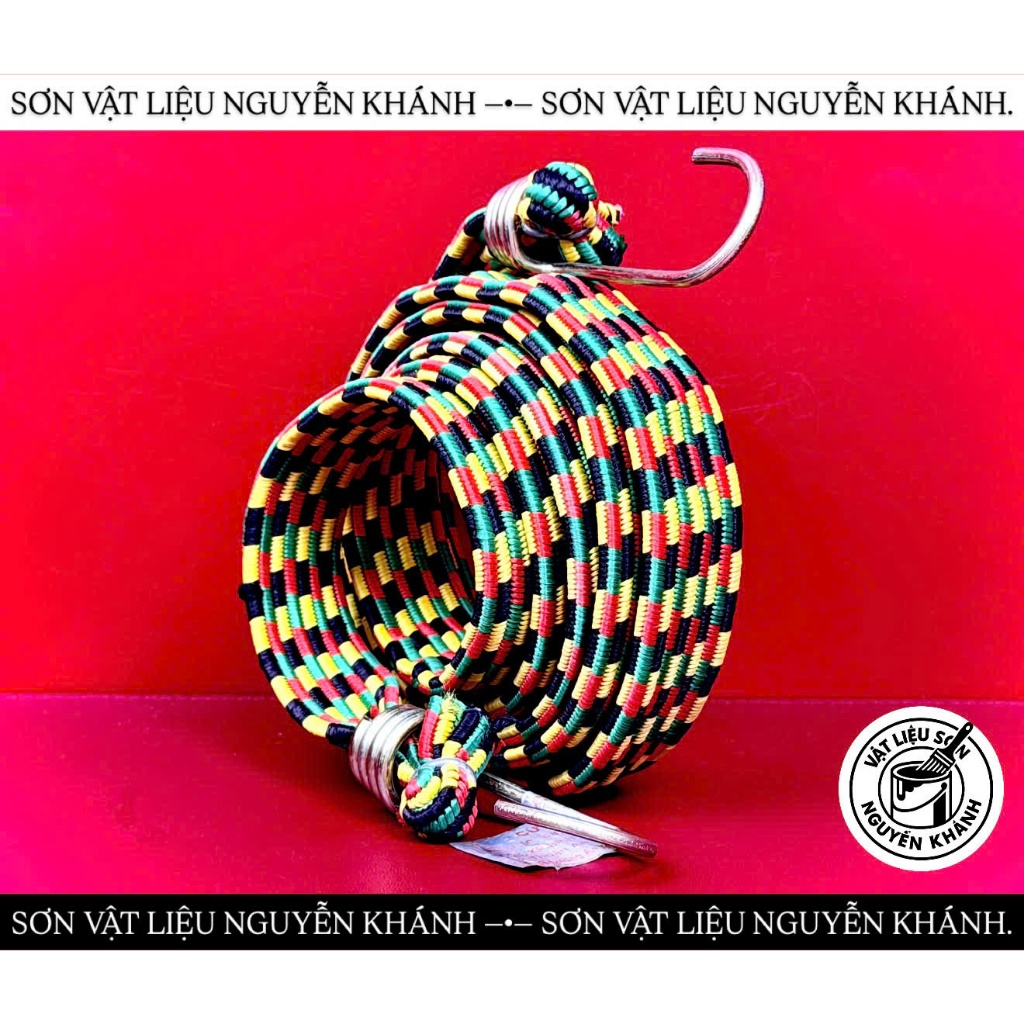 DÂY RÀNG ĐỒ CO GIÃN CÓ MÓC SẮT – DÂY CHẰNG HÀNG, BUỘC ĐỒ XE MÁY, XE ĐẠP, XE BA GÁC TIỆN DỤNG