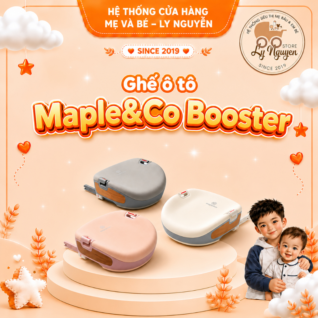 [Ly Nguyễn Store] Ghế ô tô Maple&Co Booster