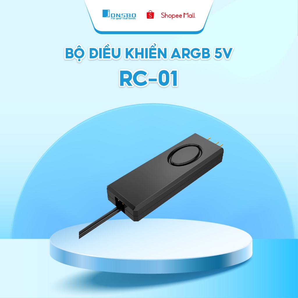 Bộ điều khiển ARGB 5V Jonsbo RC01 – Controller LED 5V 3 Pin