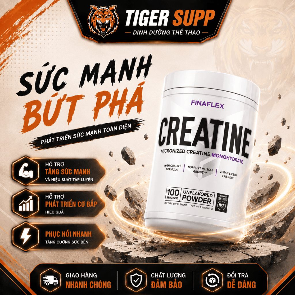Finaflex Creatine – Bột Creatine Tinh Khiết 500g