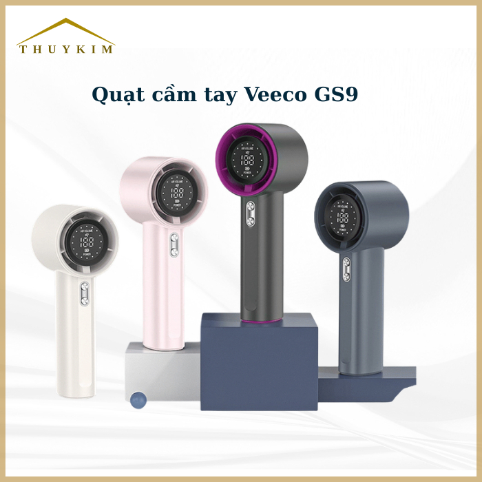 Quạt mini dùng pin sạc GS9