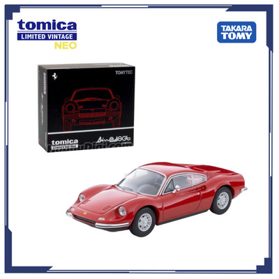 Mô hình xe Tomytec LV 1971 Dino 246 GT (Red) 336662 Fullbox Chính hãng Takara Tomy - Victoys