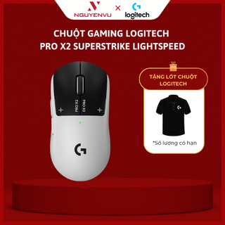 [Full VAT] Chuột Gaming không dây LOGITECH PRO X2 Superstrike (HERO 2/44000 DPI/61g) - BH 24 THÁNG