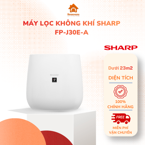 FP-J30E-A - Máy lọc không khí Sharp FP-J30E-A 50W - CHÍNH HÃNG