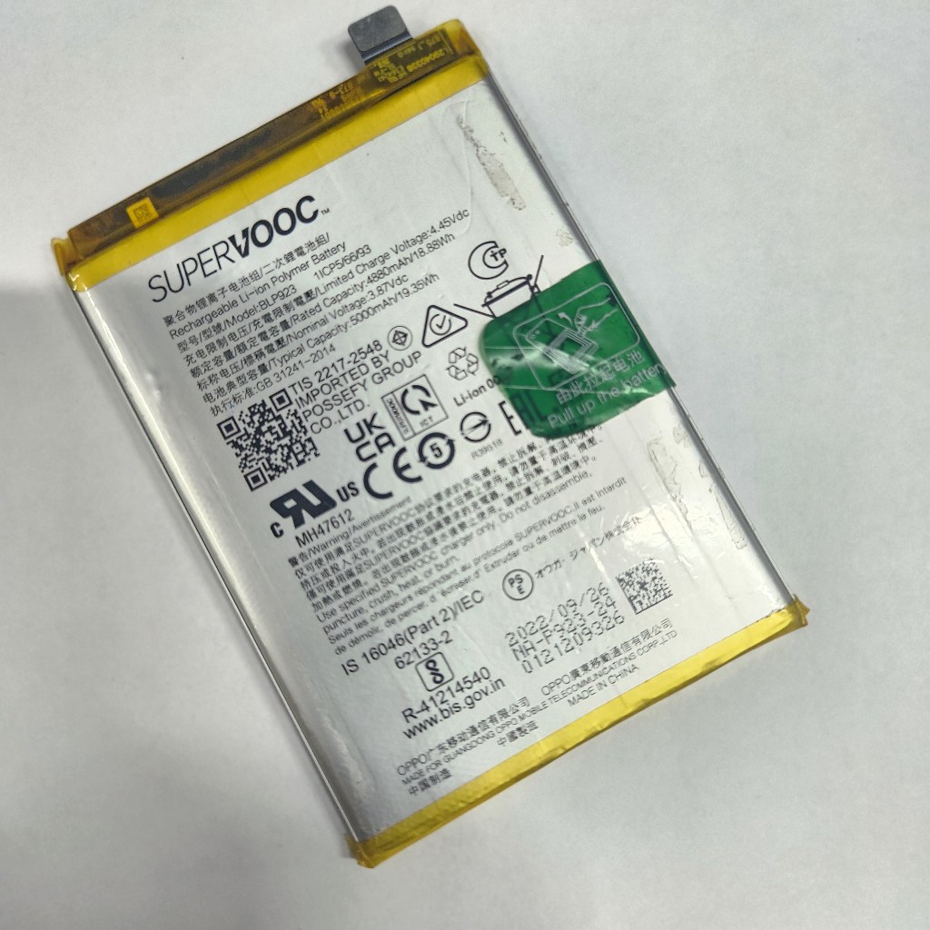 Pin BLP923 Realme A57 2022 Hàng bóc máy